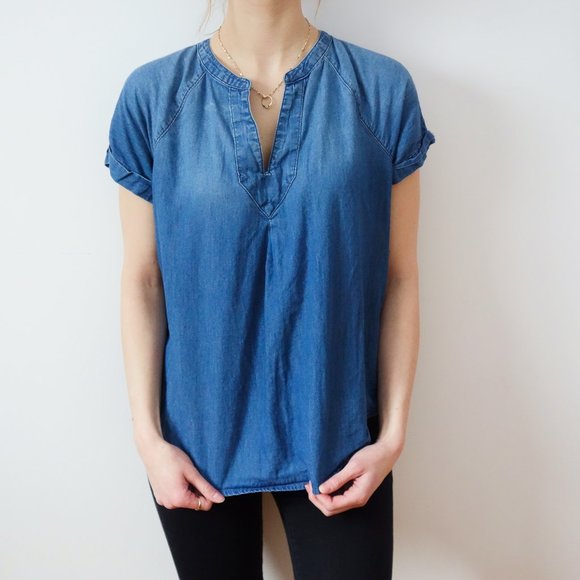 CALVIN KLEIN Jeans Tunic Top - Picture 4 of 5